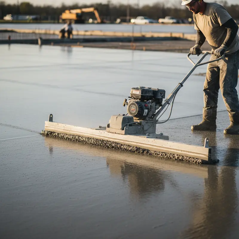 Commercial Paving work in progress in Dallas-Fort Worth, TX - EJT Construction Management