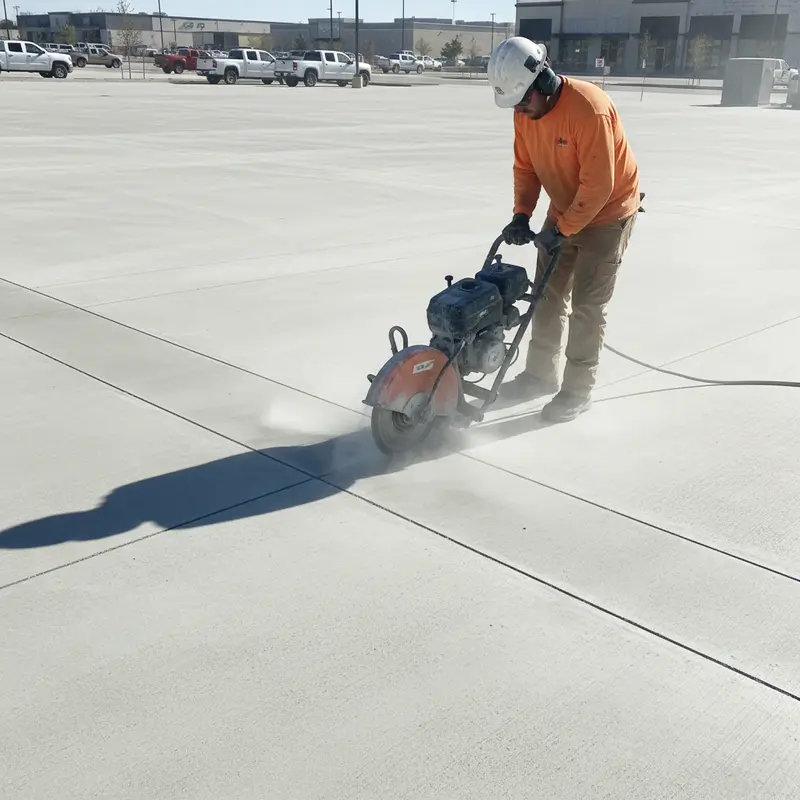 Finished commercial paving project in Dallas-Fort Worth, TX - EJT Construction Management
